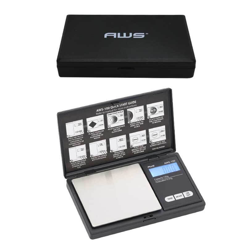 AWS Multi Purpose Digital Scale With USB Light (MAX-150) | 150x0.01g | Black product image